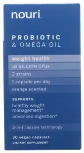Nouri Life Inc Probiotic Weight Support