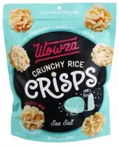 Wowza Rice Crisps Sea Salt