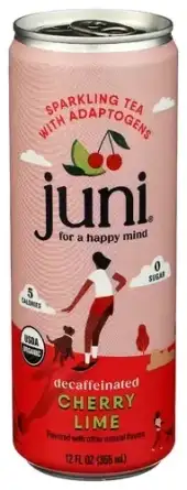 Juni Tea Spk Dcaf Cherry Lime