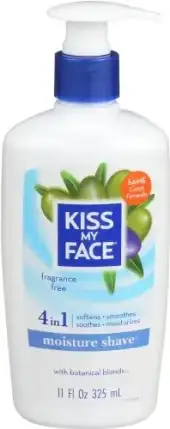 Kiss My Face Shave Moist Frgrnc Free