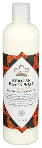 Nubian Heritage Lotion Body Blck Soap