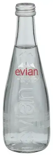 Evian Water Still Glass Loose