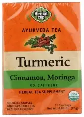 Herbal Cup Tea Turmeric Cinna Mornga