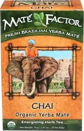 Mate Factor Tea Yerba Chai Org