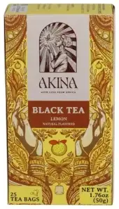 Akina Tea Black Lemon 25Bg