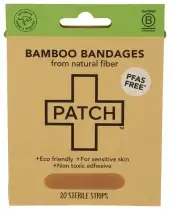 Patch Bandage Strip Nat Bamboo