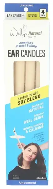 Wally Ear Candle Soy Plain