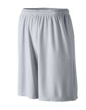 Augusta Sportswear 814 Youth Longer Length Wicking Short with Pockets