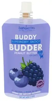 Buddy Budder Dog Pnut Buttr Pch Berry