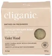 Cliganic Soap Bar Violet Wood