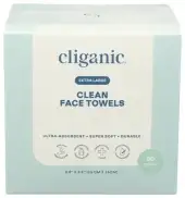 Cliganic Towel Face Xl 50Pc