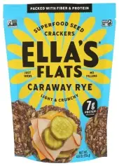 Ellas Flats Crackers Caraway