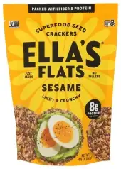 Ellas Flats Crackers Sesame