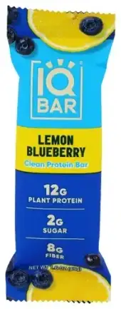 Iq Bar Bar Lemon Blueberry