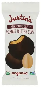Justins Choc Cup Pntbttr Drk