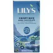 Lilys Sweets Choc Bar Drk Crispy Rice