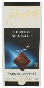 Lindt Choc Bar Exc Seaslt