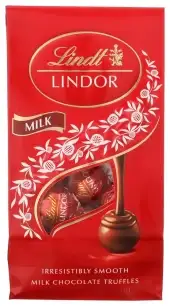 Lindt Truffle Bag Mlk Choc 12Pc