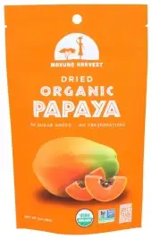Mavuno Harvest Fruit Dried Papaya Org