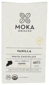 Moka Origins Choc Bar Vanilla White