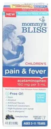 Mommys Bliss Kids Acetaminophen