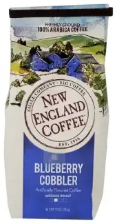 New England Coffee Coffee Blueberry Cobbler