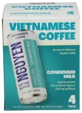 Nguyen Coffee Supply Coffee Cndn Milk 4Pk Rtd