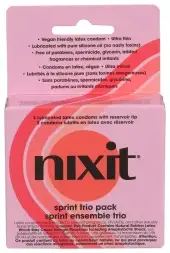 Nixit Condoms Latex 3Pk