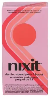 Nixit Condoms Stamina Sqd 12Pc