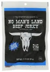 No Mans Land Jerky Beef Black Pepper