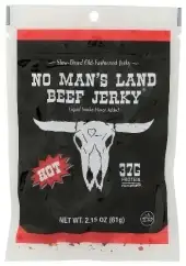 No Mans Land Jerky Beef Hot