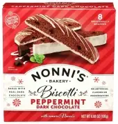 Nonnis Biscotti Choc Drk Ppprmnt