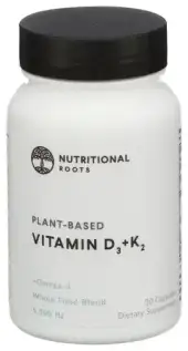 Nutritional Roots Vitamin D3 K2 Dha Plant