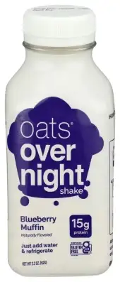 Oats Overnight Shake Oats Blueberry Mufn