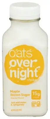 Oats Overnight Shake Oats Maple Brwn Sgr