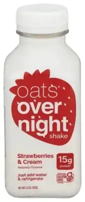 Oats Overnight Shake Strawberr & Cream
