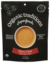 Organic Traditions Mushroom Coffee Chai