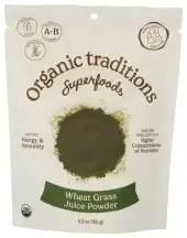 Organic Traditions Superfood Wheat Grass