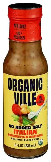 Organicville Dressing Italian No Salt