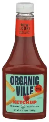 Organicville Ketchup No Added Sgr