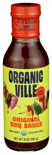 Organicville Sauce Bbq Orig Org
