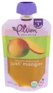 Plum Organics Baby Puree Jst Frt Mango Org