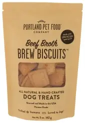 Portland Pet Food Company Biscuit Dog Beef Broth Br