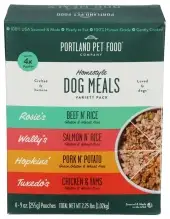 Portland Pet Food Company Dog Food Wet 4Variety Pk