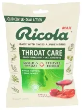 Ricola Lozenge Max Cherry 34Ct