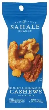 Sahale Snacks Nut Cashw Snk Hny Cn Glz