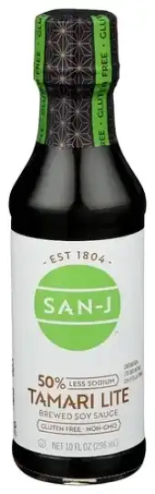 San J Sauce Soy Tamari Lite Gf