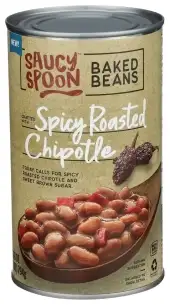 Saucy Spoon Beans Bkd Spicy Chipotle