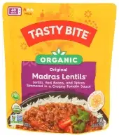 Tasty Bite Entree Madras Lentil