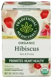 Traditional Medicinals Tea Hibiscus Org